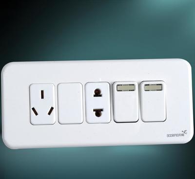 【天蝎電器168系列墻壁開關 撥動開關工程插座開關 16807】價格_廠家_圖片 -